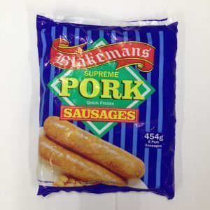 Blakemans Supreme Pork Quick Frozen Sausages