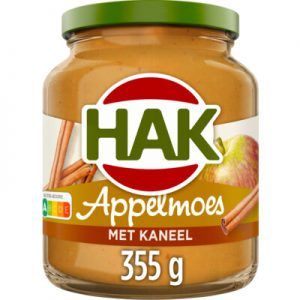 Hak – Appelmoes met Kaneel – 355g