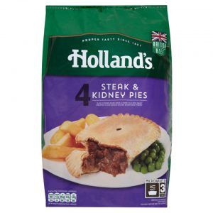 Holland’s 4 Steak & Kidney Pies