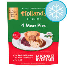 Hollands Meat Pies x 4 pack 535g
