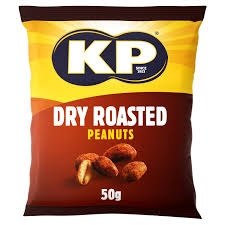 KP Dry Roasted Peanuts 50g