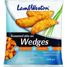Lamb Weston Skin Off Wedges 1kg