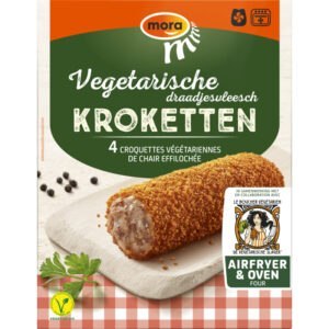 Mora – Vegetarische Draadjesvlees Kroketten – 4 Stuks