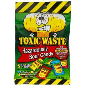 Toxic Waste Hazardously Sour Candy 57g