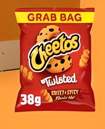 Walkers Cheetos Twisted Sweet and Spicy 38g