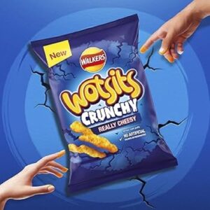 Walkers Wotsits Crunchy Cheese Sharing Bag Crisps 140g