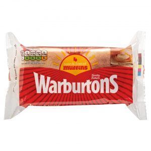 Warburtons – 4 Muffins