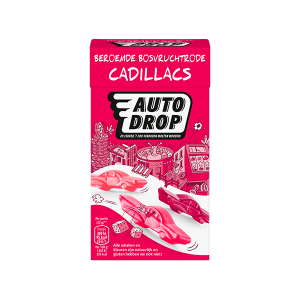 Autodrop – Beroemde Boscvruchtrode Cadillacs – 280g