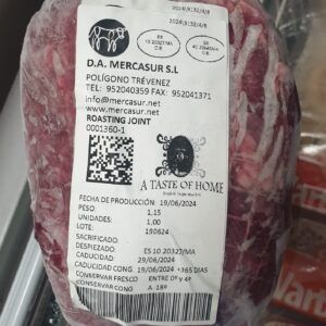 Roast Beef Joint  1+ and 2+kg