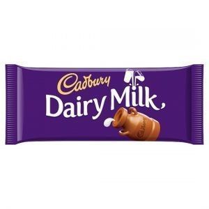 Cadbury – Dairy Milk Chocolate Bar – 110g