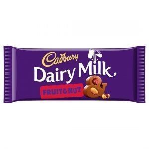 Cadbury – Dairy Milk Fruit & Nut 180g