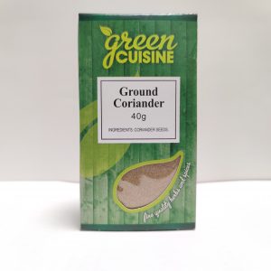Green Cuisine – Ground Coriander – 40g