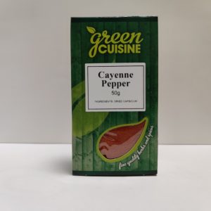 Green Cuisine – Cayenne Pepper- 50g