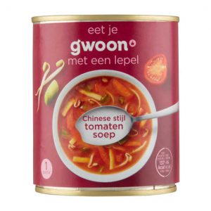 G’woon – Chinese stijl Tomaten Soep – 800ml