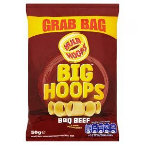Hula Hoops – Big Hoops BBQ Beef 70g