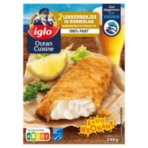 Iglo – 2 Lekkerbekjes in bierbeslag – 240g