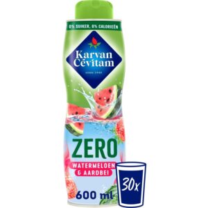 Karvan Cévitam – Watermeloen & Aardbei Zero – 600ml