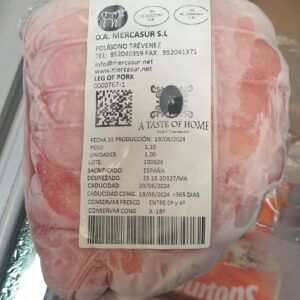 Leg of Pork 1-1,25 kg