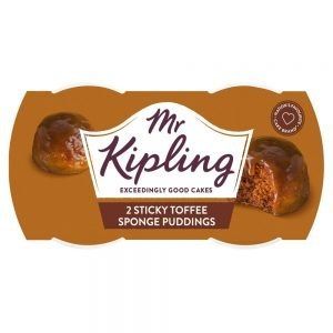 Mr Kipling – Sticky Toffee Sponge Puddings – 108g