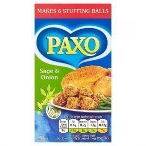 Paxo – Small Sage & Onion Stuffing
