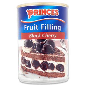 Princes Black Cherry Fruit Filling 410g