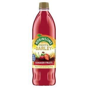 Robinsons – Fruit & Barley – Summer Fruits