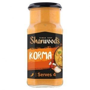 Sharwood’s Korma sauce 420g PM 1.79