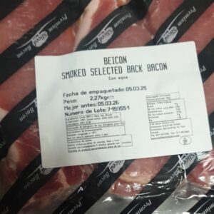 Smoked Selected Back Bacon 2.27kg