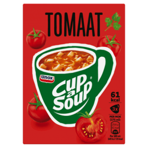 Unox – Cup a Soup Tomaat – 3 Zakjes