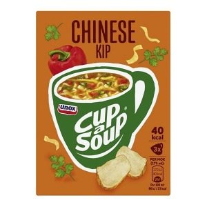 Unox – Cup a Soup Chinese Kip – 3 Zakjes