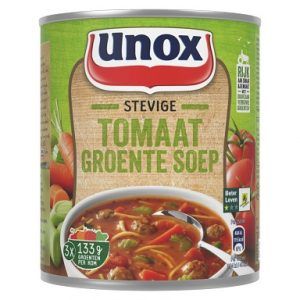 Unox – Tomaat-Groentesoep – 800ml