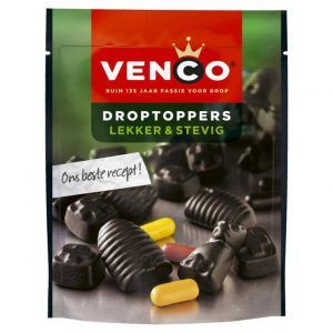 Venco – Droptoppers Lekker & Stevig – 215g